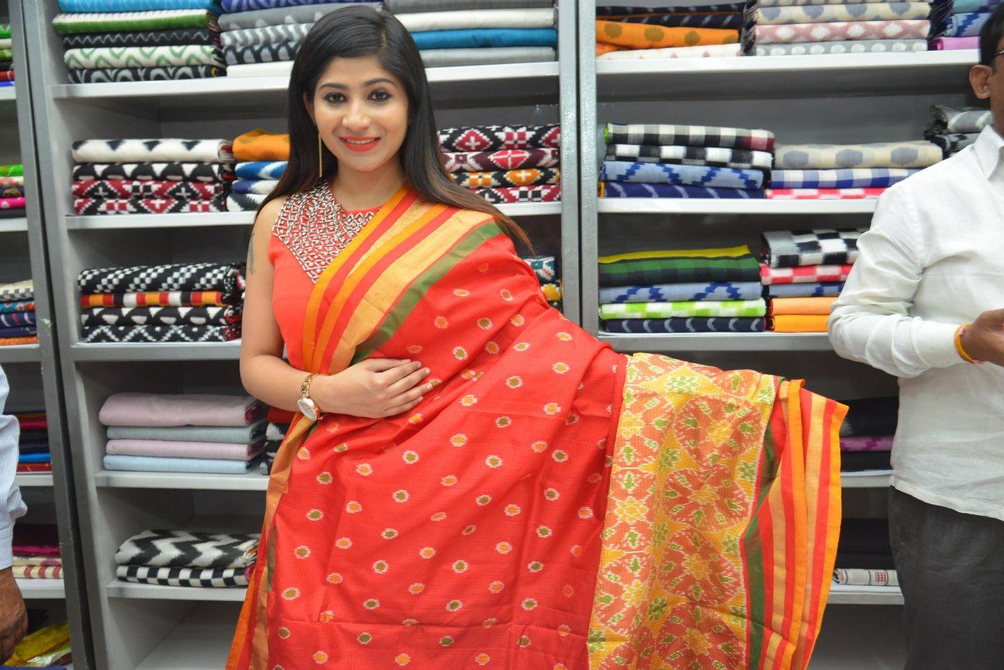 Madhulagna Das at Pochampally Ikat Art Mela Photos