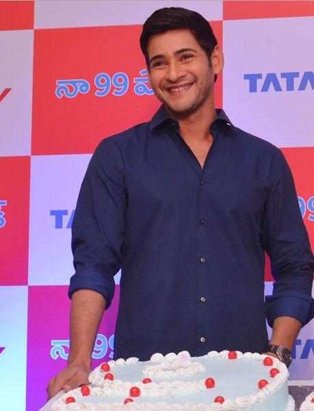 Mahesh Babu At TATA Sky Success Celebrations Photos