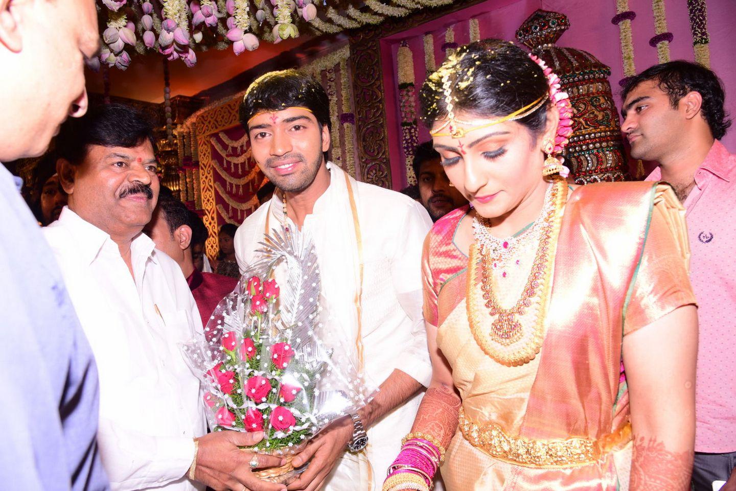 Main Celebs Group at Allari Naresh Wedding Photos