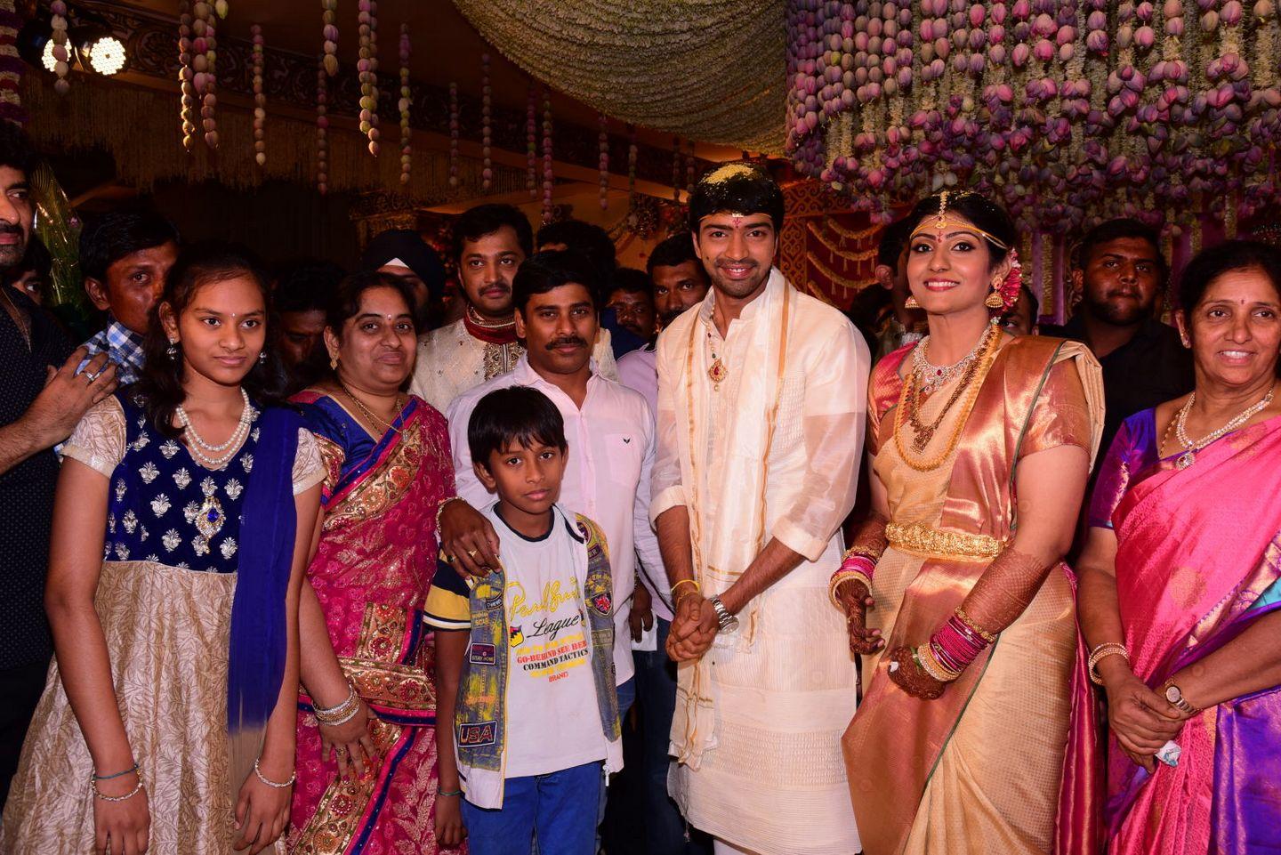 Main Celebs Group at Allari Naresh Wedding Photos