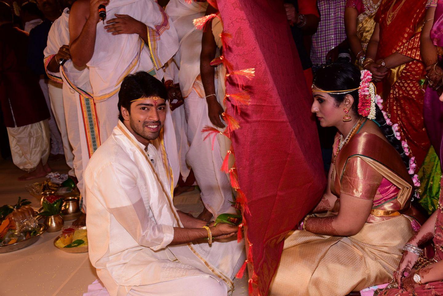 Main Celebs Group at Allari Naresh Wedding Photos