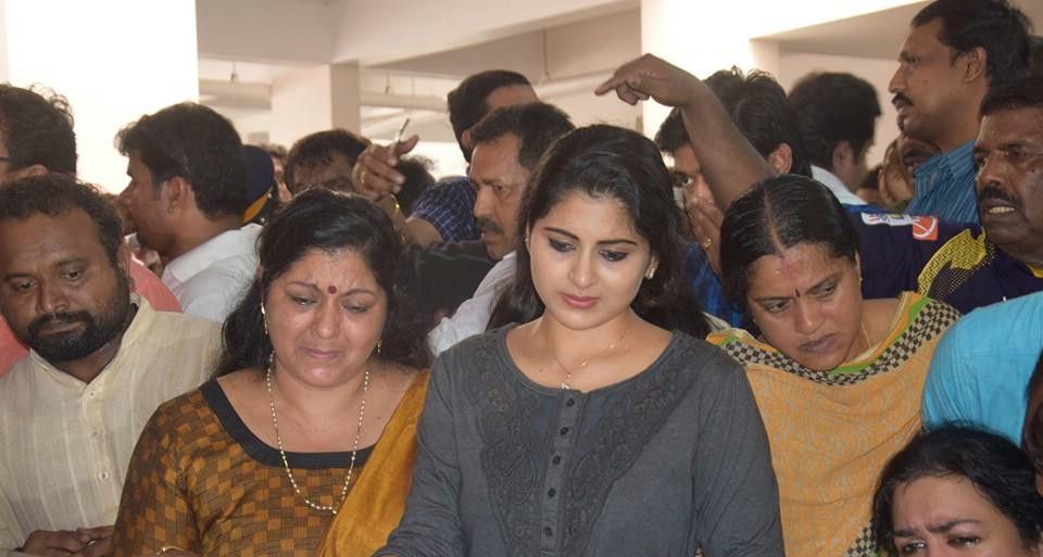 Malayalam actress Kalpana Ranjini’s funeral Photos
