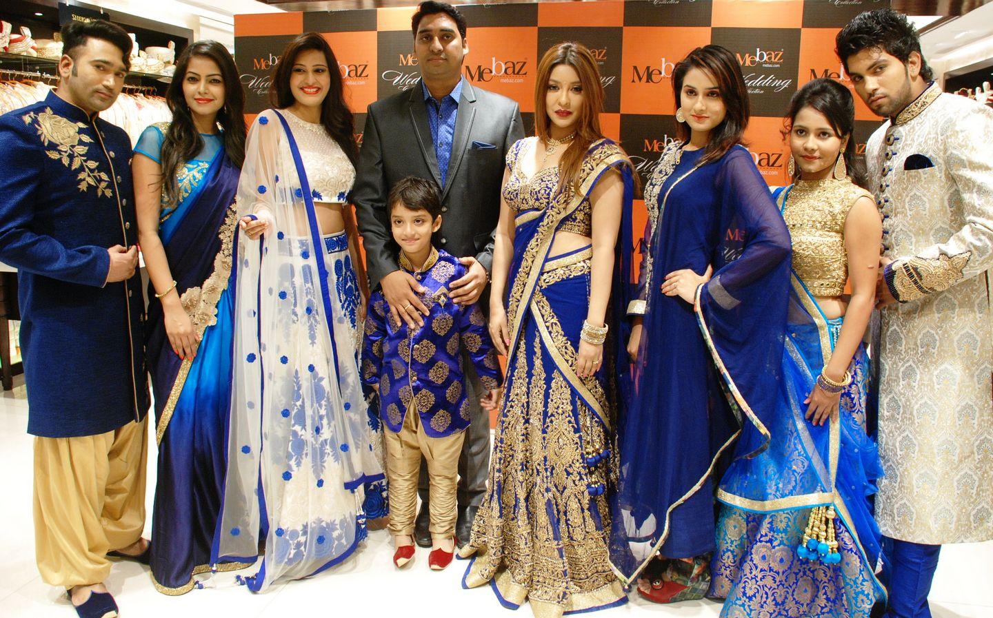 Mebaz Presents Designer Wedding Collection in Vijayawada Photos