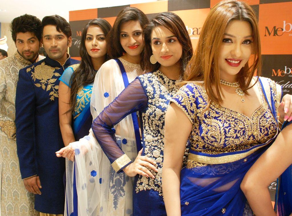 Mebaz Presents Designer Wedding Collection in Vijayawada Photos