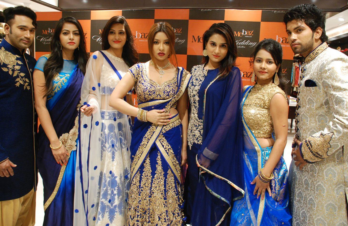 Mebaz Presents Designer Wedding Collection in Vijayawada Photos