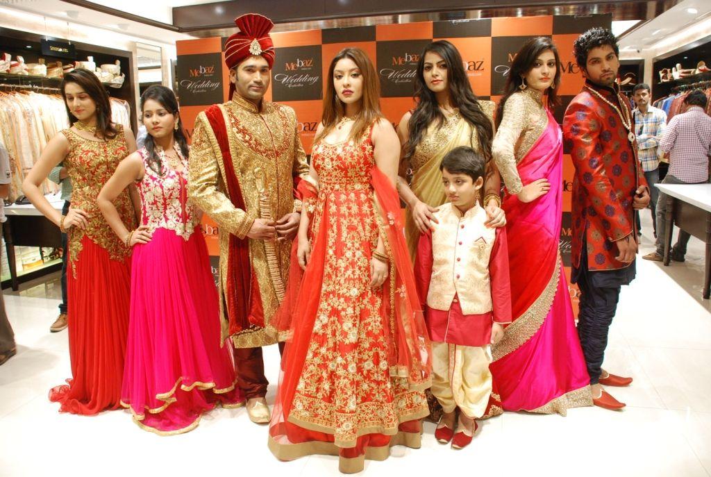 Mebaz Presents Designer Wedding Collection in Vijayawada Photos