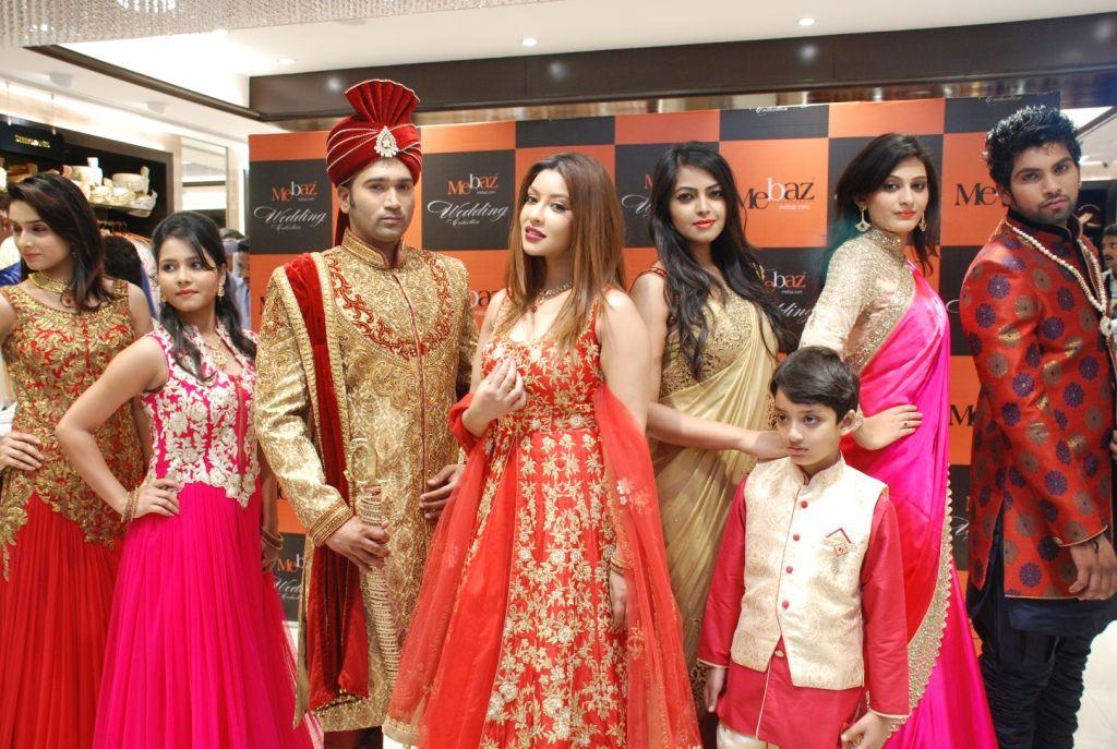 Mebaz Presents Designer Wedding Collection in Vijayawada Photos