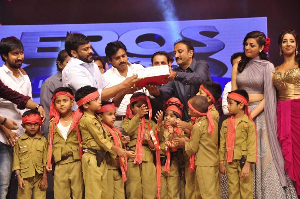 Mega Star Chiranjeevi at Sardaar Gabbar Singh Movie Audio Launch