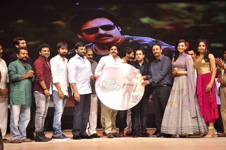 Mega Star Chiranjeevi at Sardaar Gabbar Singh Movie Audio Launch