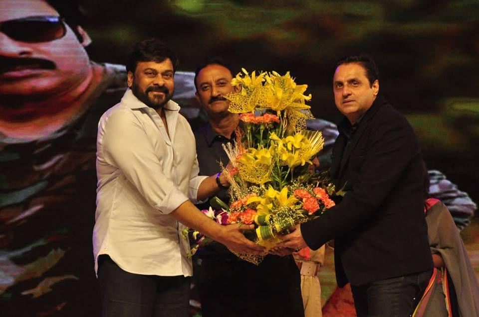 Mega Star Chiranjeevi at Sardaar Gabbar Singh Movie Audio Launch