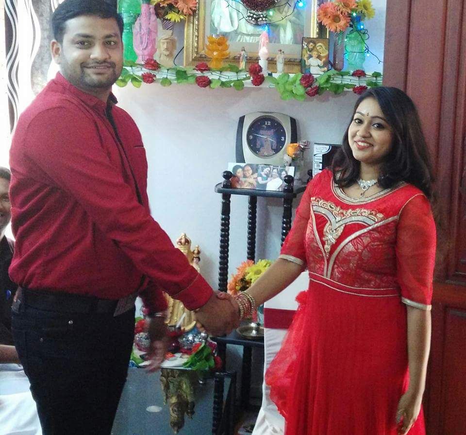 Meghana Vincent Engagement Photos