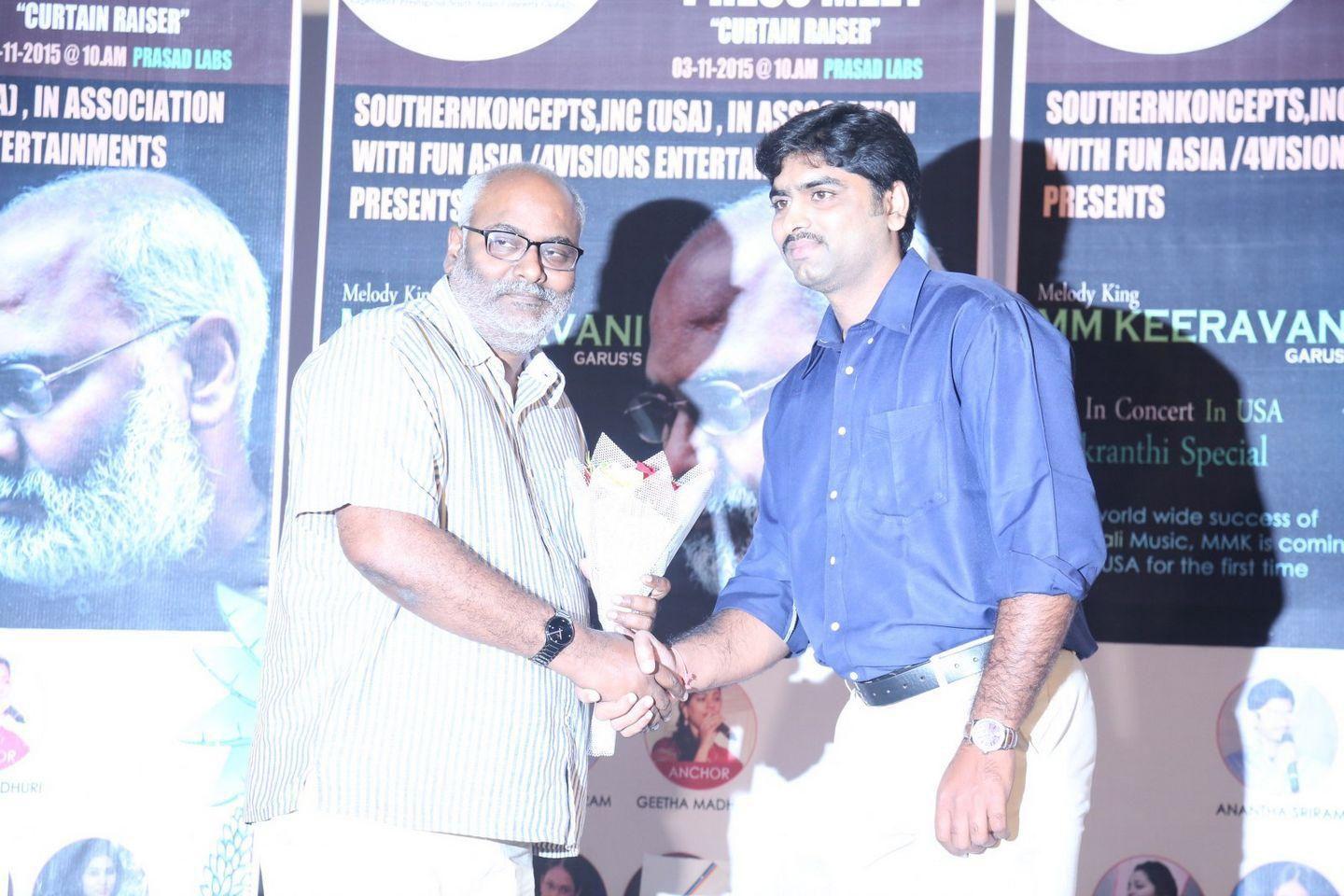 MM Keeravani At Red Alert Movie Press Meet