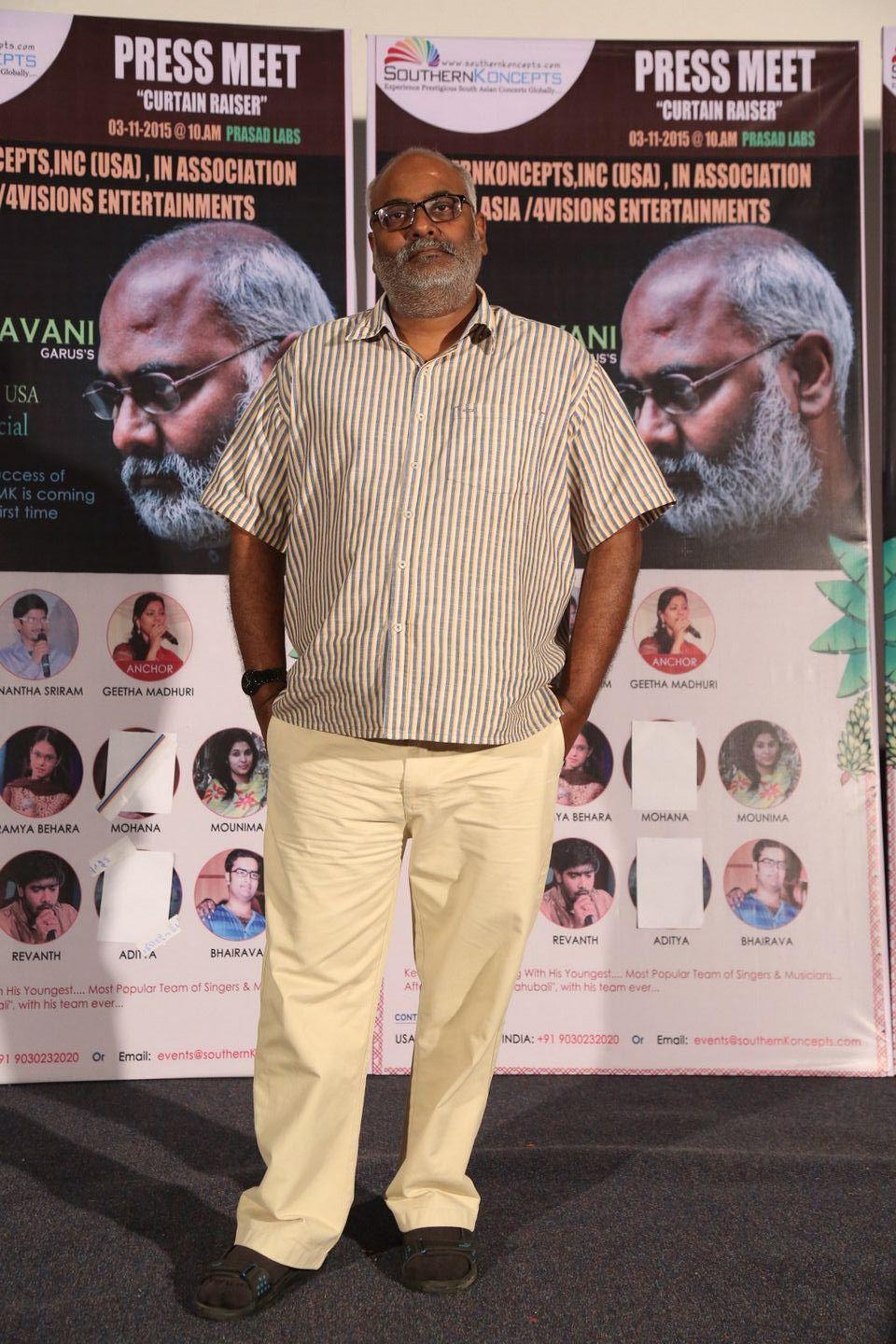 MM Keeravani At Red Alert Movie Press Meet