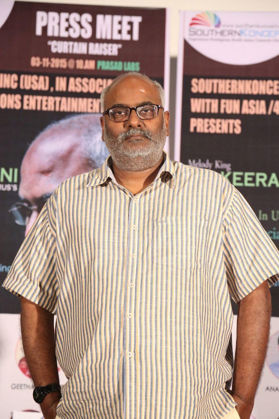 MM Keeravani At Red Alert Movie Press Meet