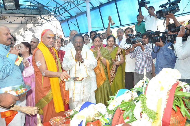 Mrutyunjaya Yagam At Film Nagar Temple