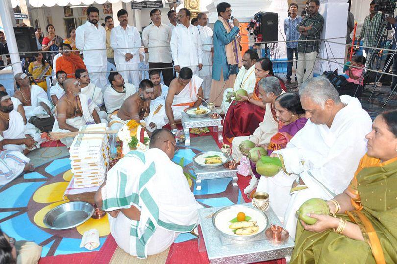 Mrutyunjaya Yagam At Film Nagar Temple