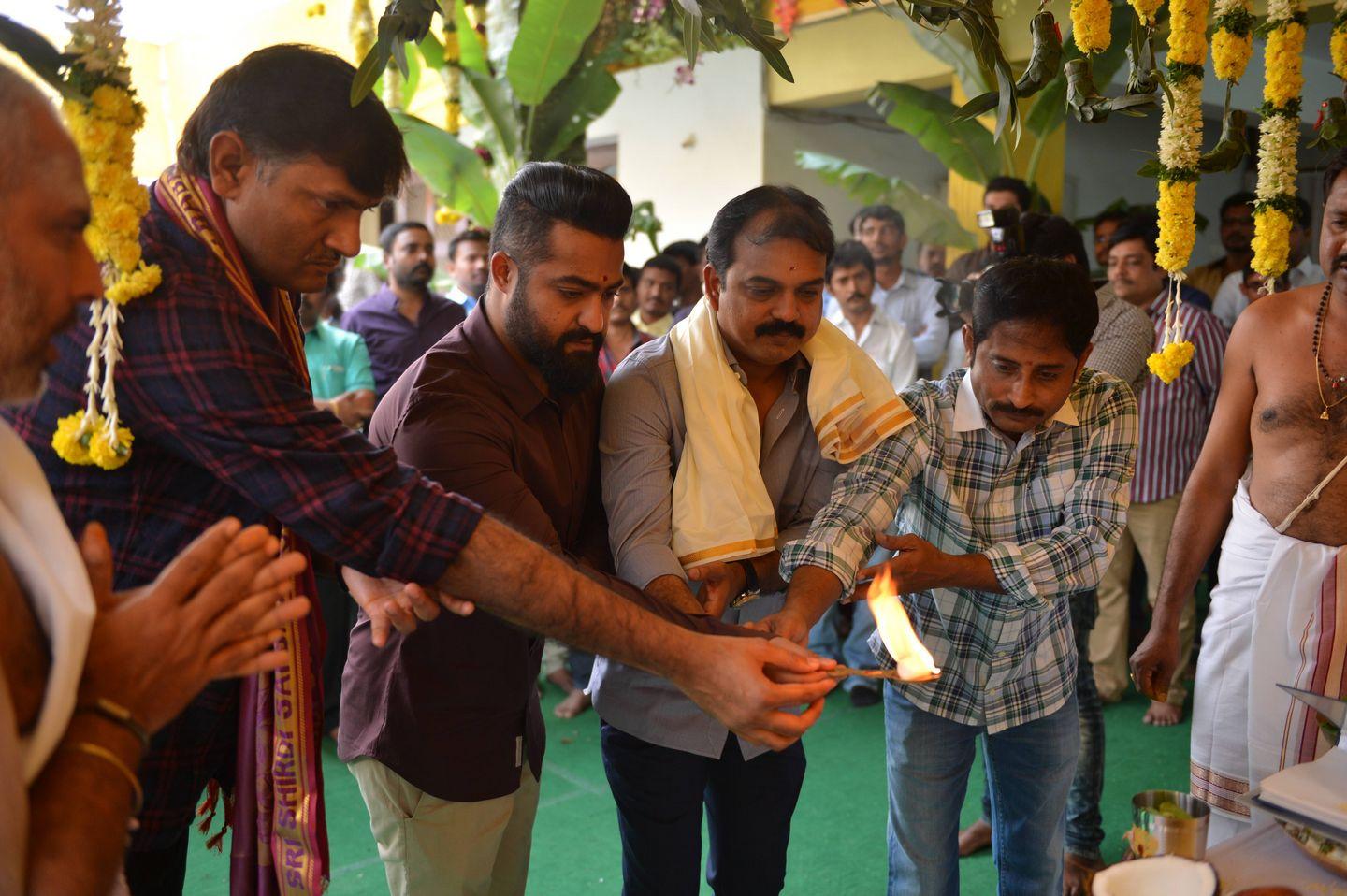 Mythri Movies Ntr Movie Opening Pics