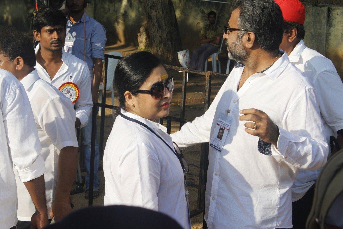 Nadigar Sangam Election Photos
