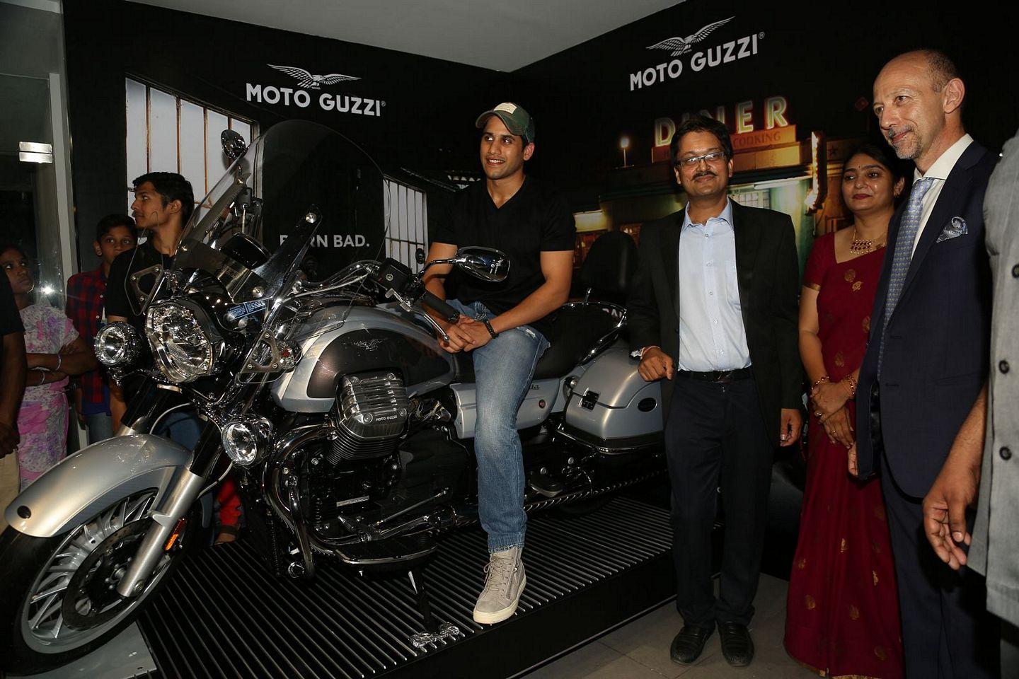 Naga Chaitanya Launches Piaggio Showroom Photos