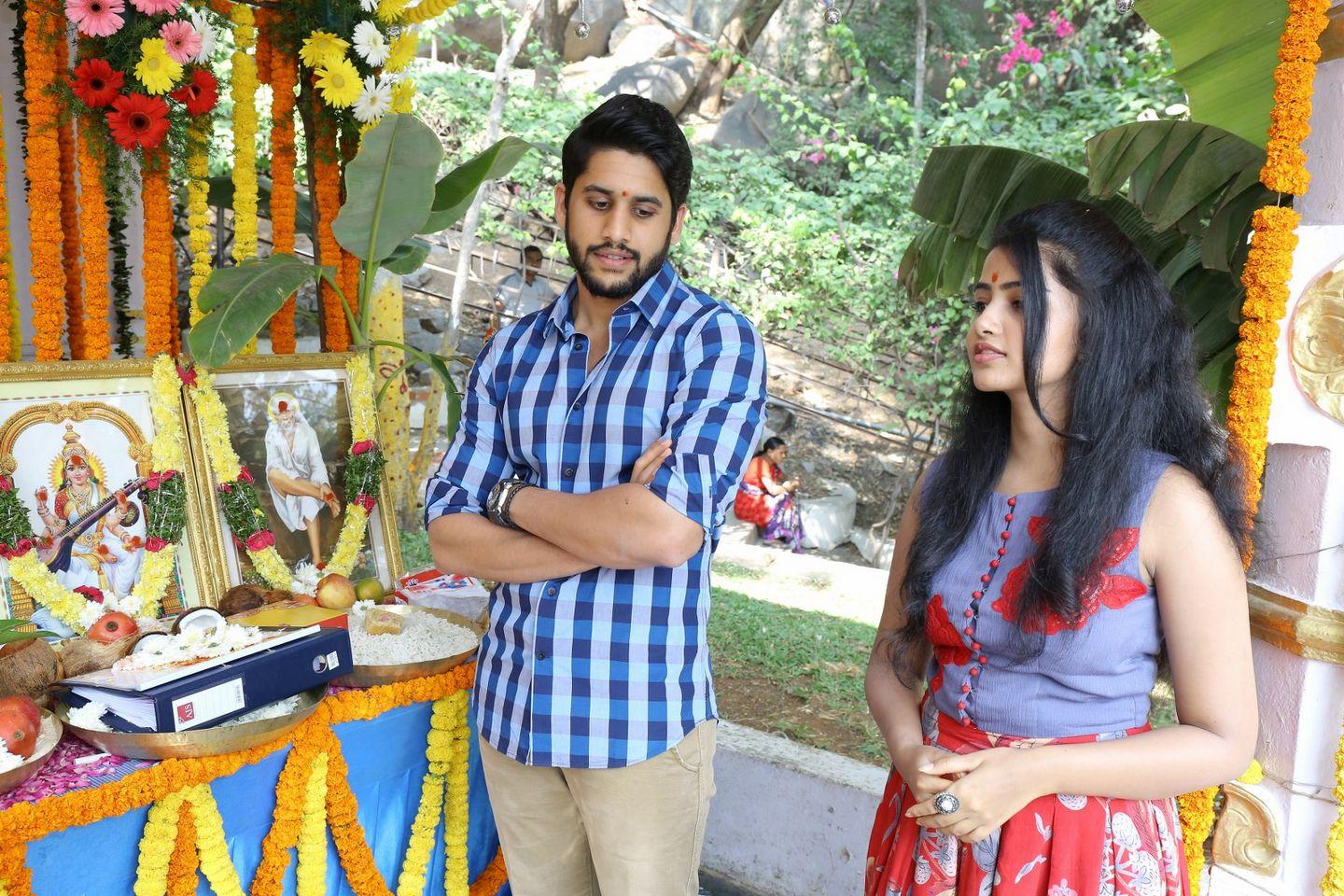 Naga Chaitanya Movie Opening Pics