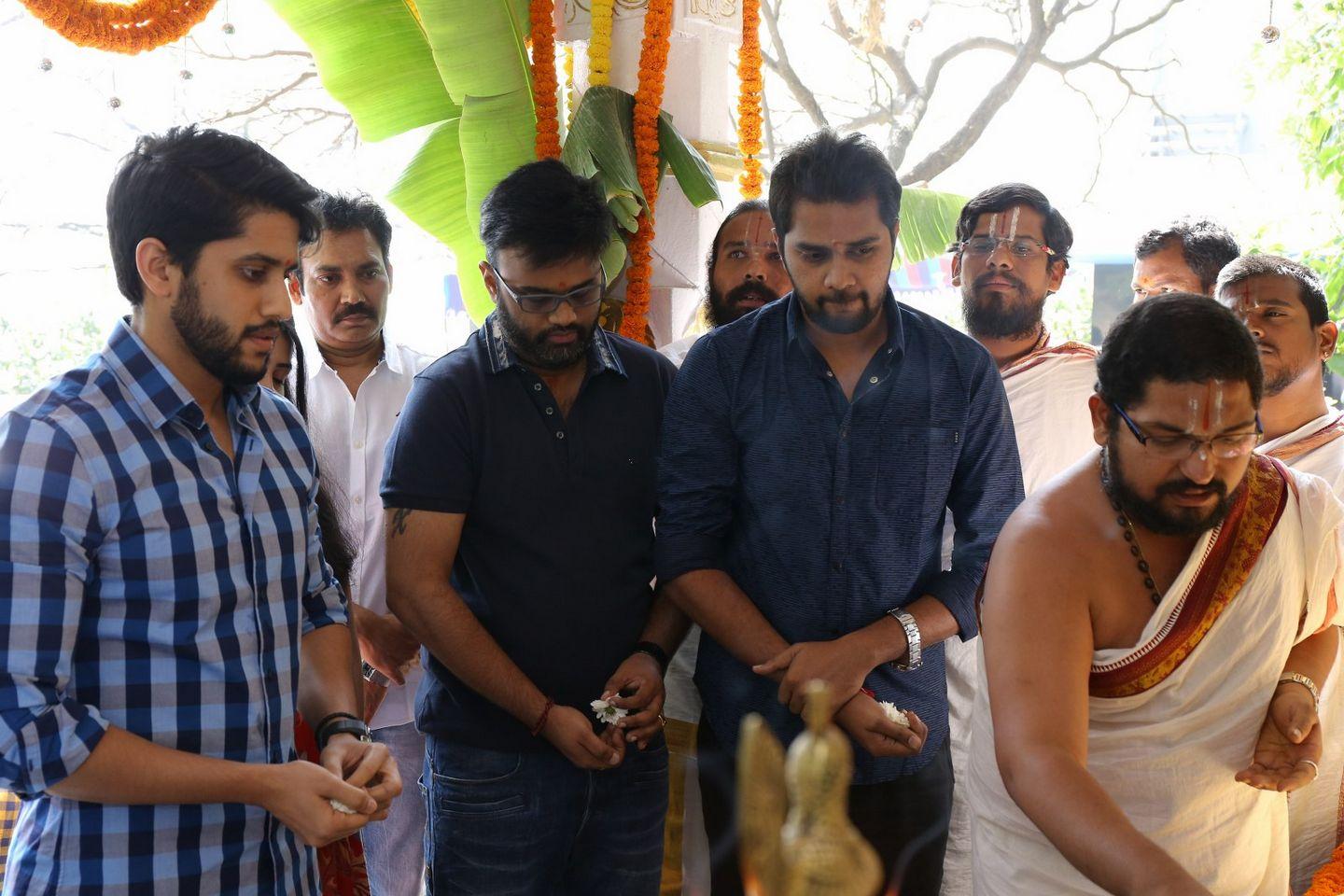 Naga Chaitanya Movie Opening Pics