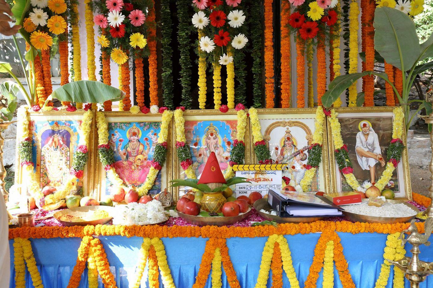 Naga Chaitanya Movie Opening Pics