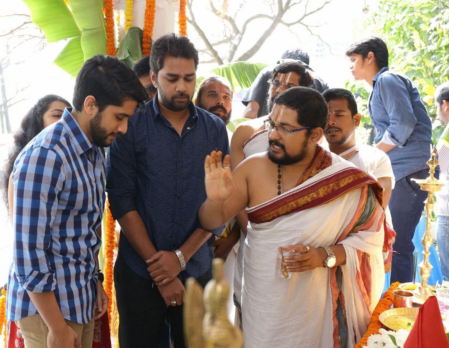 Naga Chaitanya Movie Opening Pics