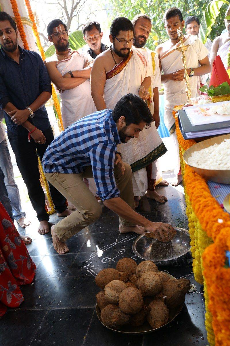 Naga Chaitanya Movie Opening Pics