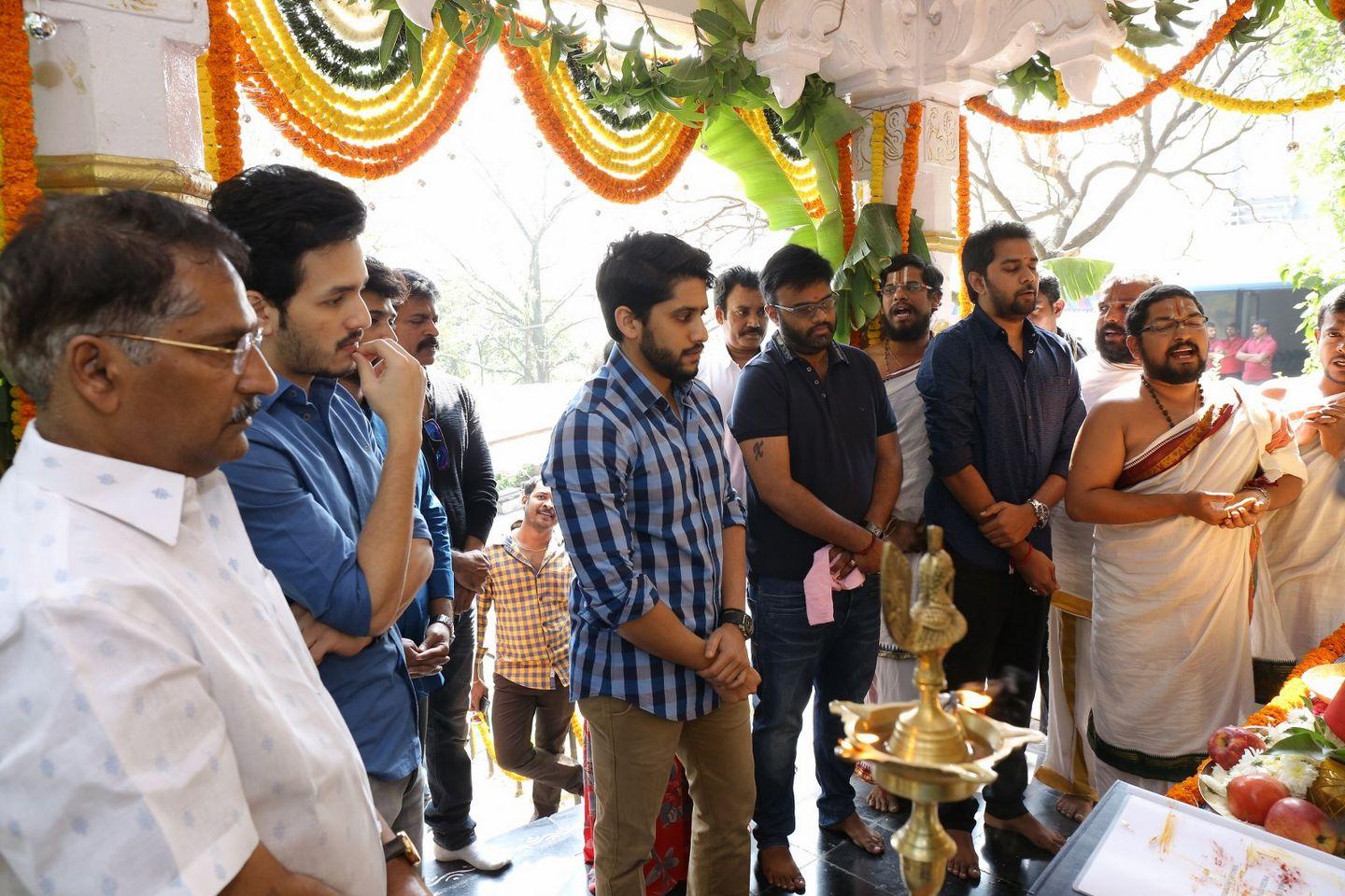 Naga Chaitanya Movie Opening Pics