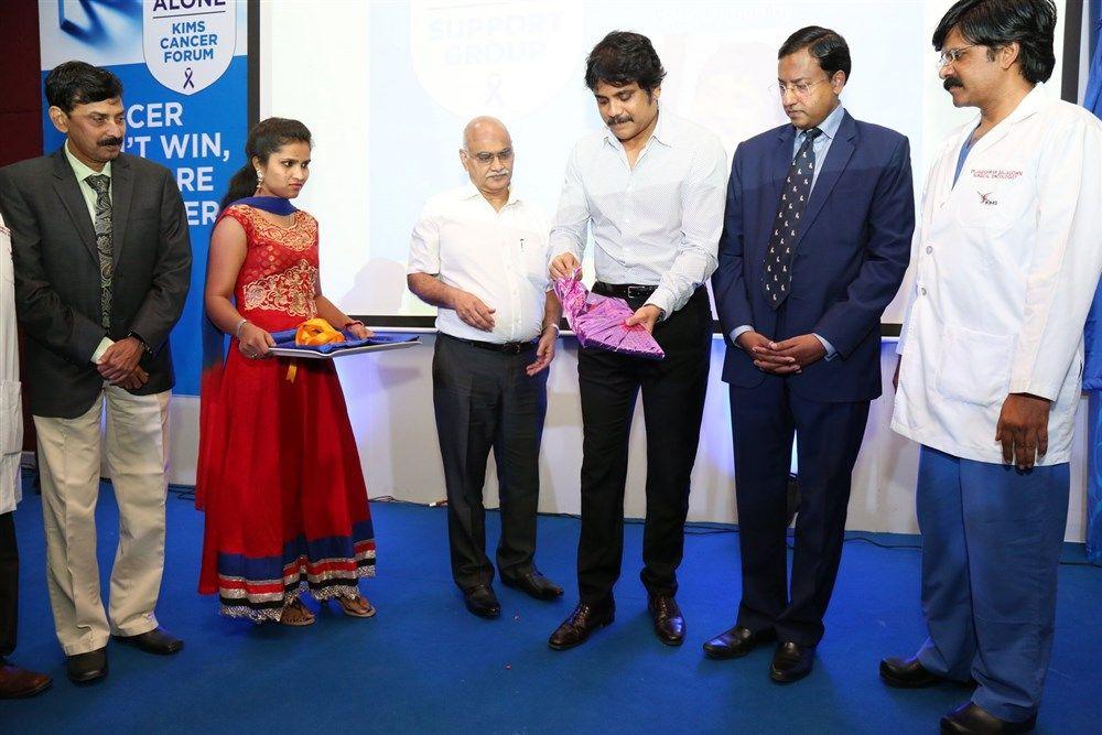 Nagarjuna launches KIMS Hospitals Cancer Support Group