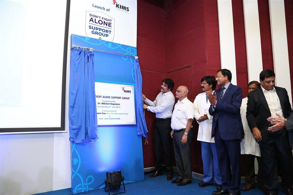 Nagarjuna launches KIMS Hospitals Cancer Support Group