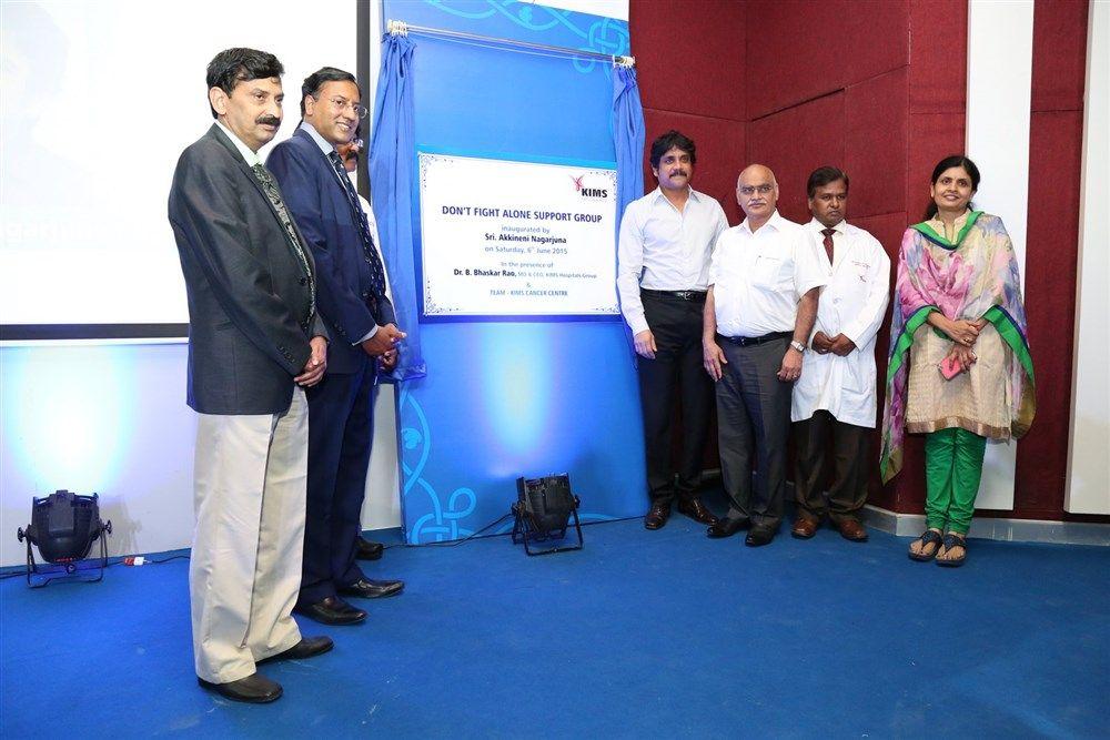 Nagarjuna launches KIMS Hospitals Cancer Support Group