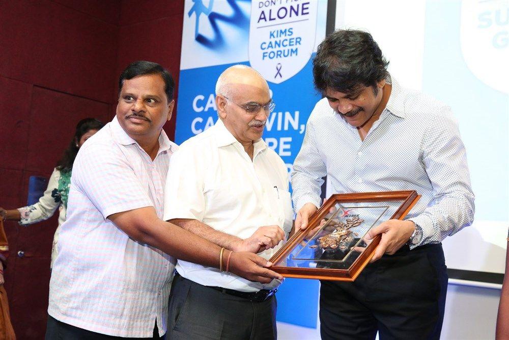 Nagarjuna launches KIMS Hospitals Cancer Support Group