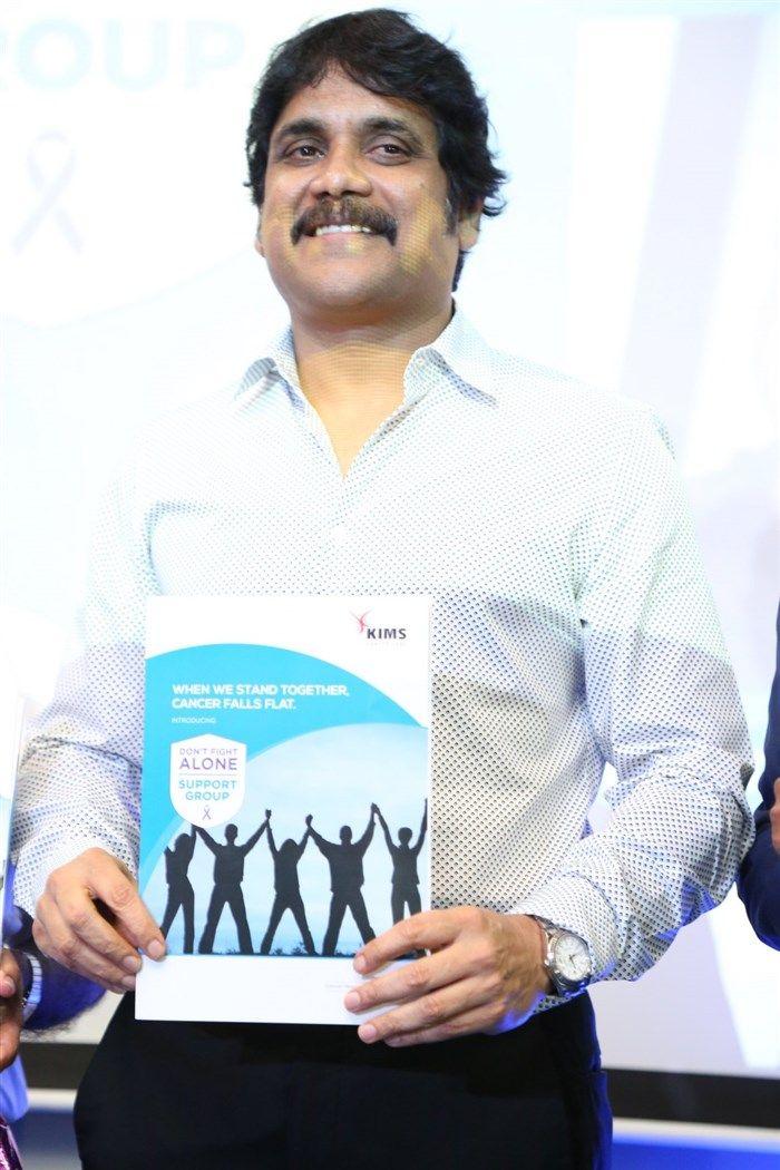Nagarjuna launches KIMS Hospitals Cancer Support Group