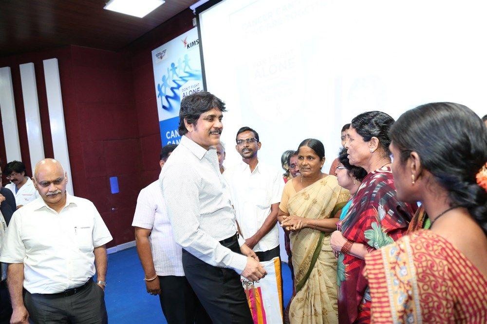 Nagarjuna launches KIMS Hospitals Cancer Support Group