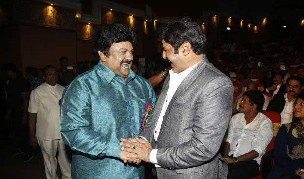 Nandamuri Balakrishna, Chiranjeevi At TSR TV9 National Film Awards Photos