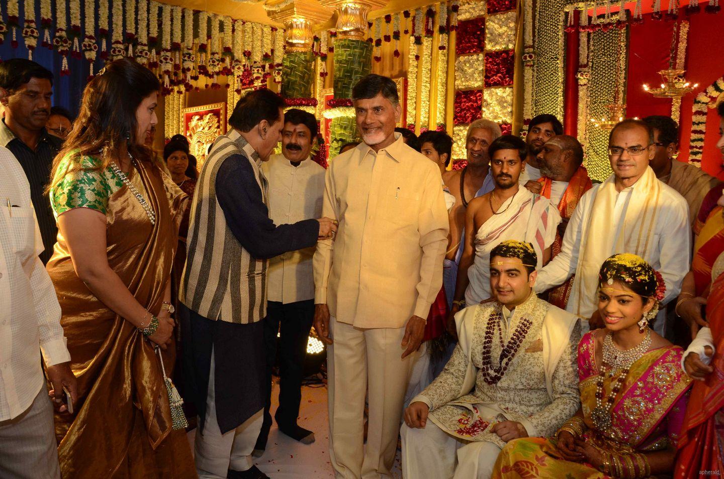 Nandamuri Ramakrishna Daughter Marriage Photos