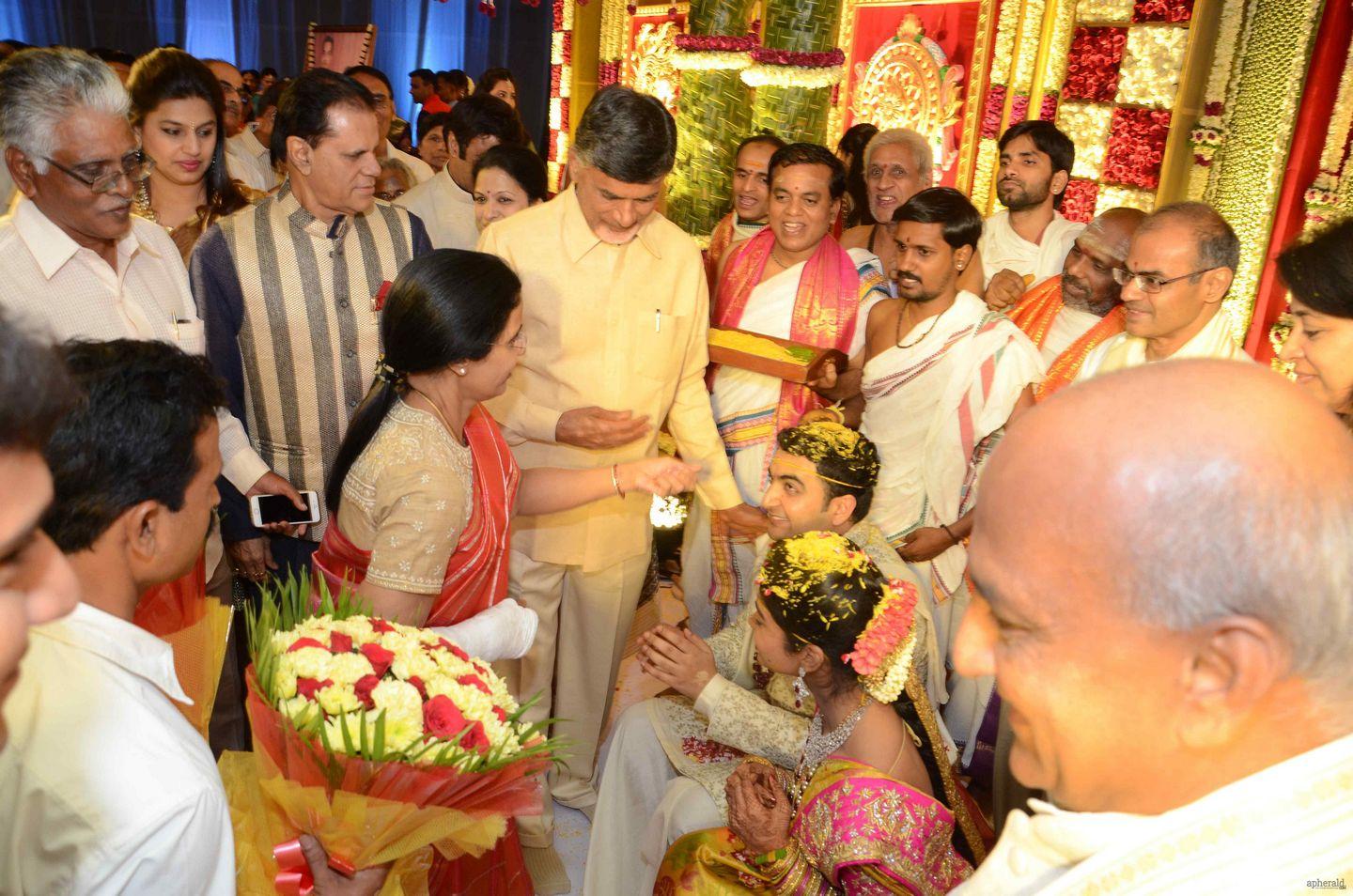 Nandamuri Ramakrishna Daughter Marriage Photos