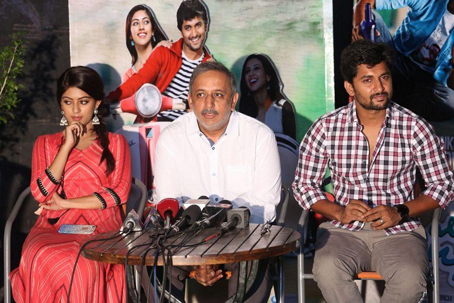 Nani Majnu Movie Press Meet Photos