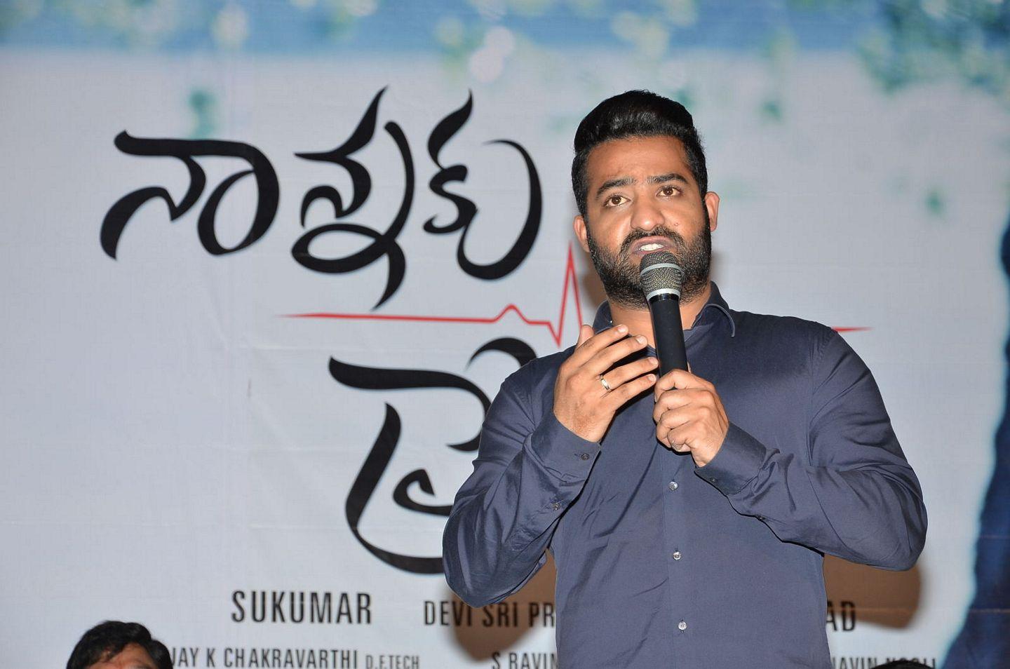 Nannaku Prematho Movie Title Song Launch Photos