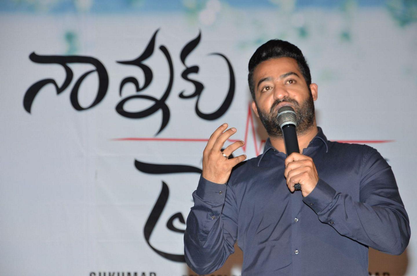 Nannaku Prematho Movie Title Song Launch Photos