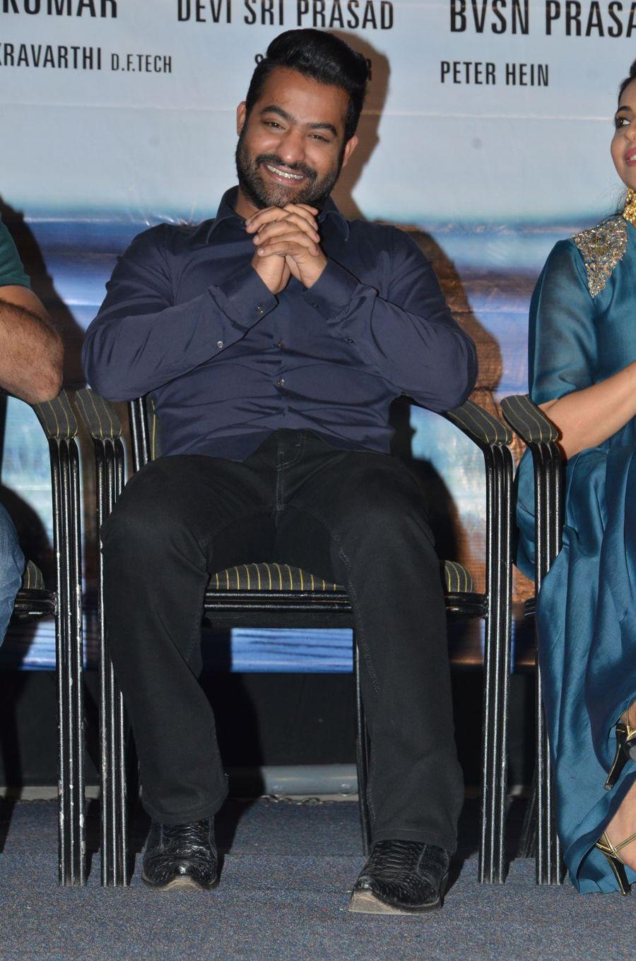 Nannaku Prematho Movie Title Song Launch Photos