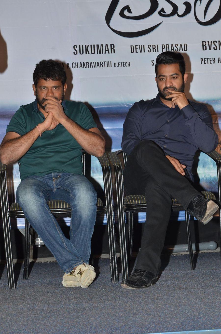 Nannaku Prematho Movie Title Song Launch Photos