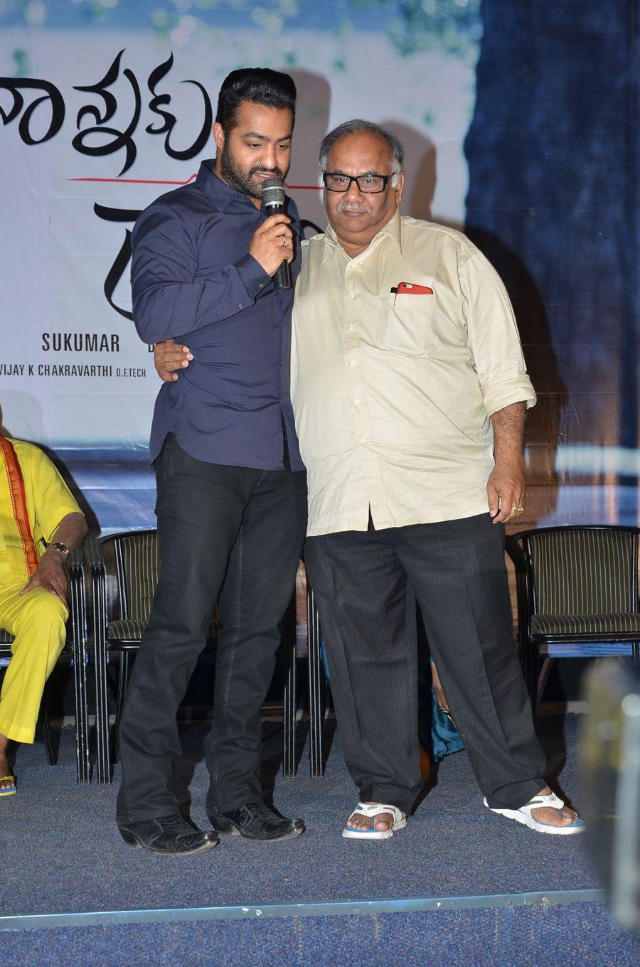 Nannaku Prematho Movie Title Song Launch Photos