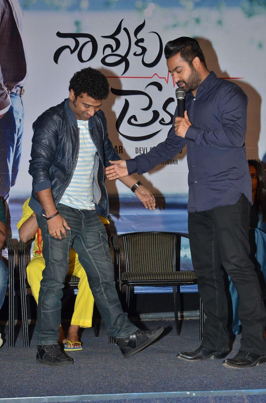 Nannaku Prematho Movie Title Song Launch Photos