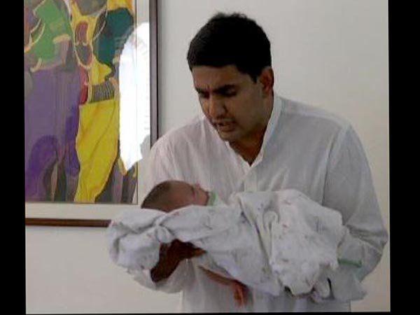 Nara Lokesh and Brahmani Blessed With Baby Boy