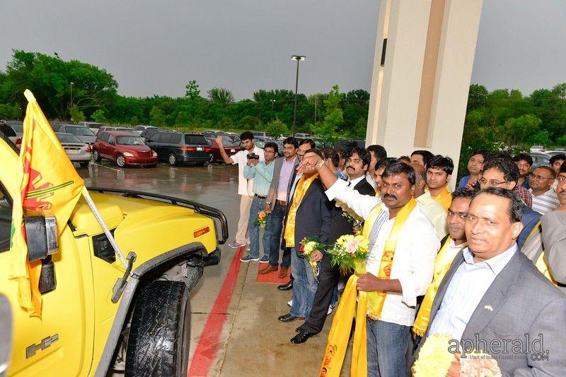 Nara Lokesh now visits the state of Texas