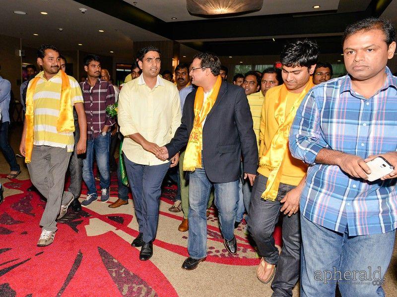 Nara Lokesh now visits the state of Texas