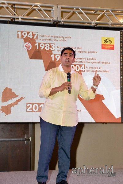Nara Lokesh now visits the state of Texas