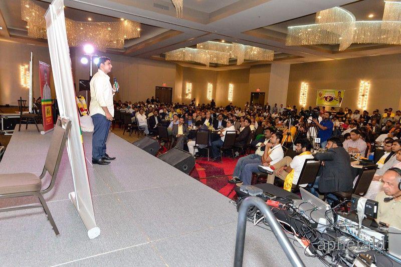 Nara Lokesh now visits the state of Texas